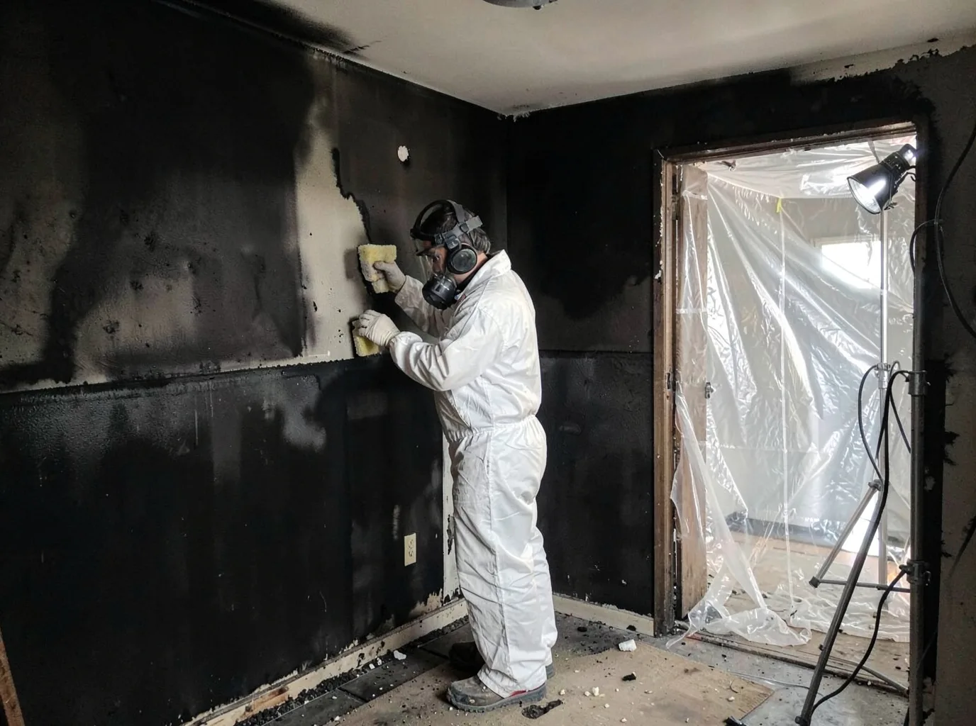 Fire Damage Restoration company in Burkett, TX